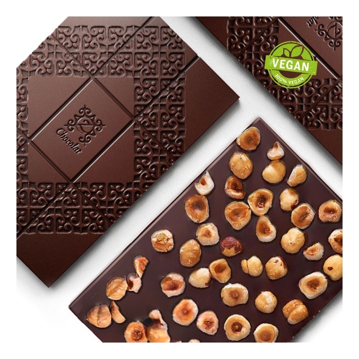 Trio Noir 70% - Noisettes VGN